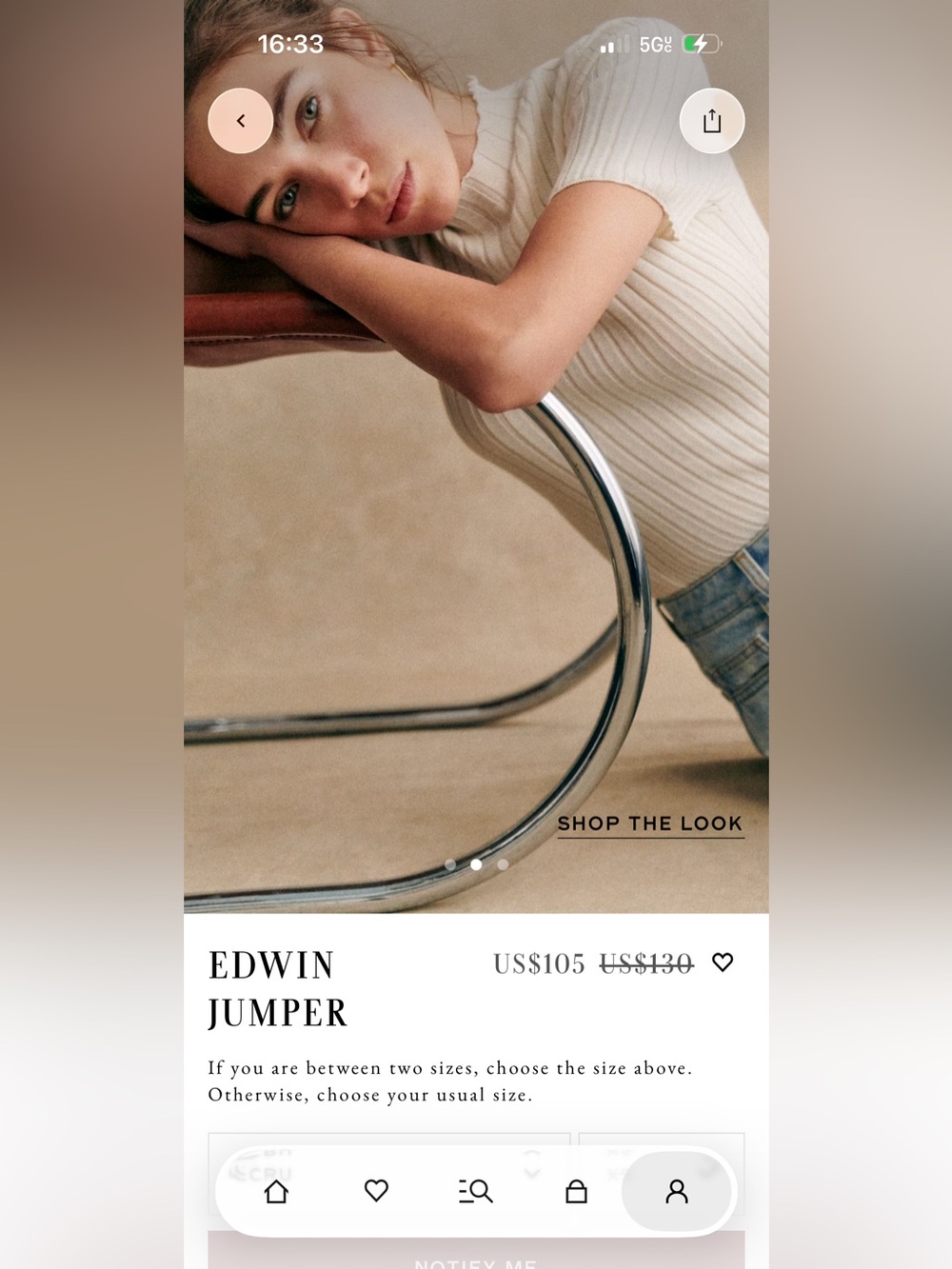 Sezane Edwin jumper